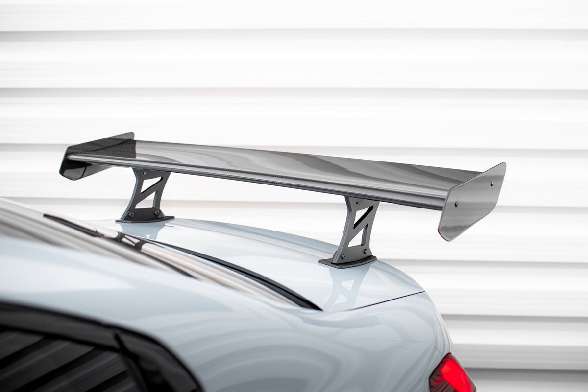 Kolfiberspoiler med inre fästen + LED för BMW M3 G80 / M340i G20 / 3 M-Pack G20 / 3 Standard G20