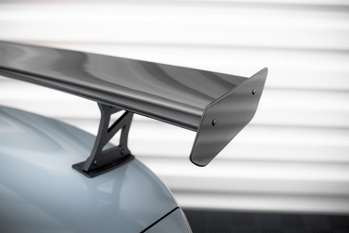 Kolfiberspoiler med inre fästen + LED för BMW M3 G80 / M340i G20 / 3 M-Pack G20 / 3 Standard G20