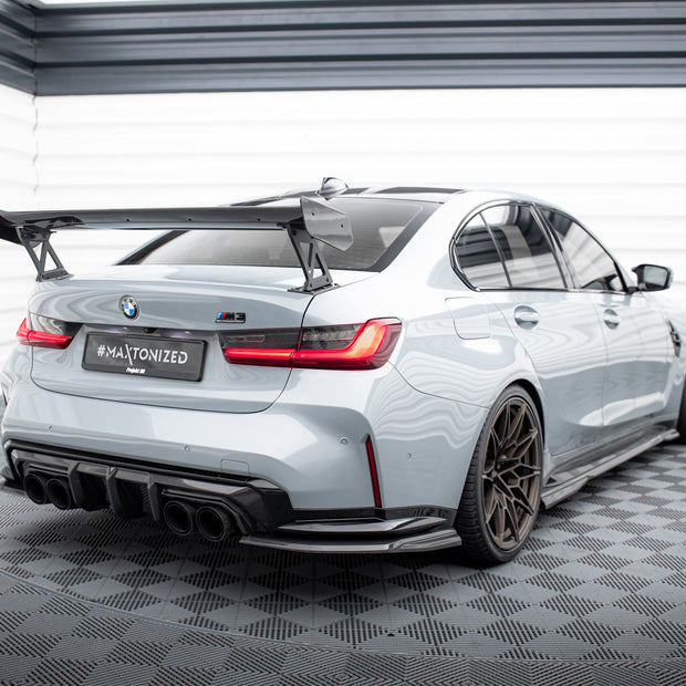 Kolfiberspoiler med yttre fästen för BMW M3 G80 / M340i G20 / 3 M-Pack G20 / 3 Standard G20