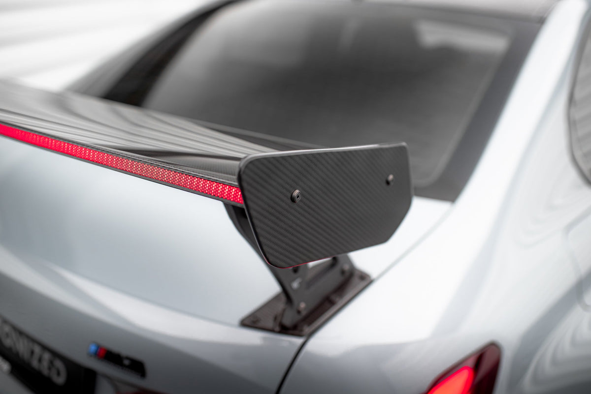 Kolfiberspoiler med yttre fästen + LED BMW M3 G80 / M340i G20 / 3 M-Pack G20 / 3 Standard G20