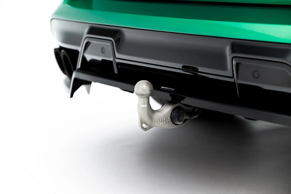 Bakre Splitter (With Vertical Bars) för BMW X5 M F95 / F95 Facelift