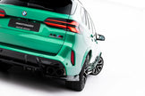 Bakre Splitter (With Vertical Bars) för BMW X5 M F95 / F95 Facelift