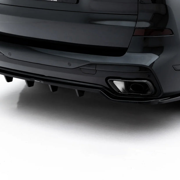 Bakre Splitter (With Vertical Bars) för BMW X7 M-Pack G07