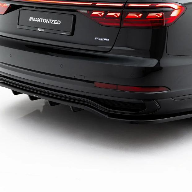 Bakre Splitter (with vertical bars) för Audi A8 S-Line Long D5 Facelift