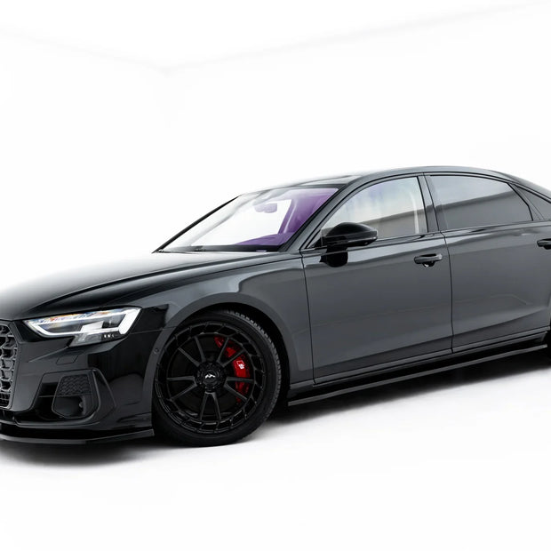 Sidokjolar Diffusers för Audi A8 S-Line Long D5 / D5 Facelift