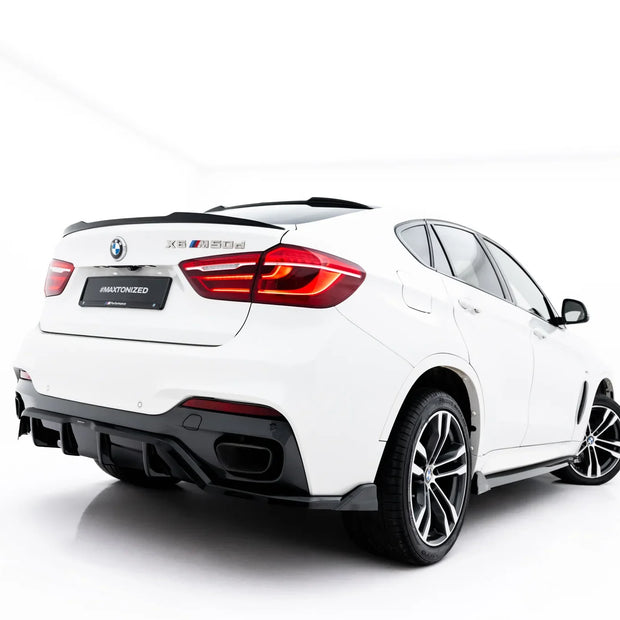 Bakre Splitter (With Vertical Bars) för BMW X6 M-Pack F16