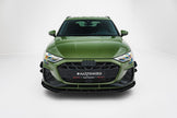 Street Pro Frontläpp V.1 + Flaps för Audi S3 Sportback / A3 S-line Sportback 8Y Facelift