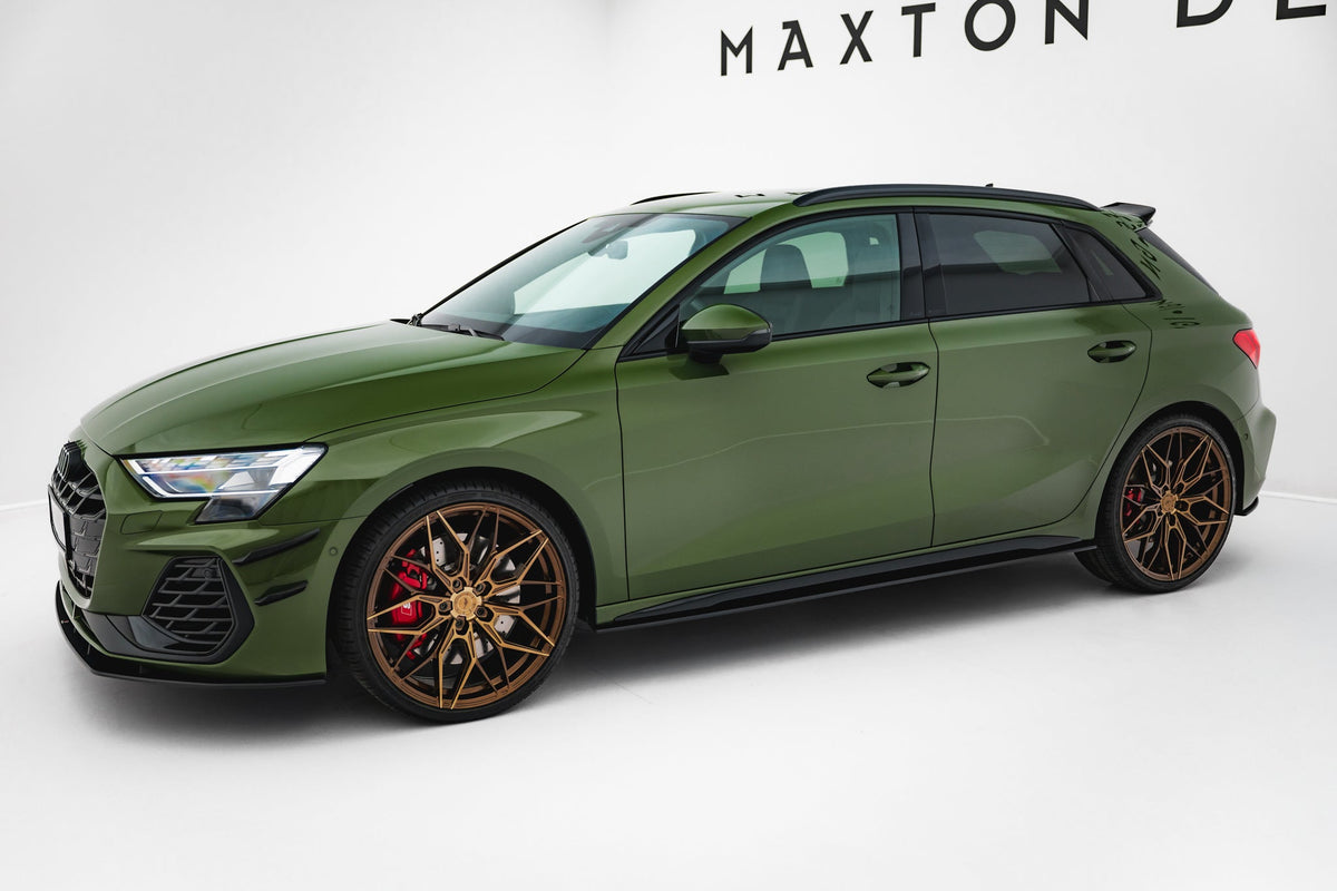 Street Pro Sidokjolar Diffusers V.2 för Audi S3 Sportback / A3 S-line Sportback 8Y / 8Y Facelift
