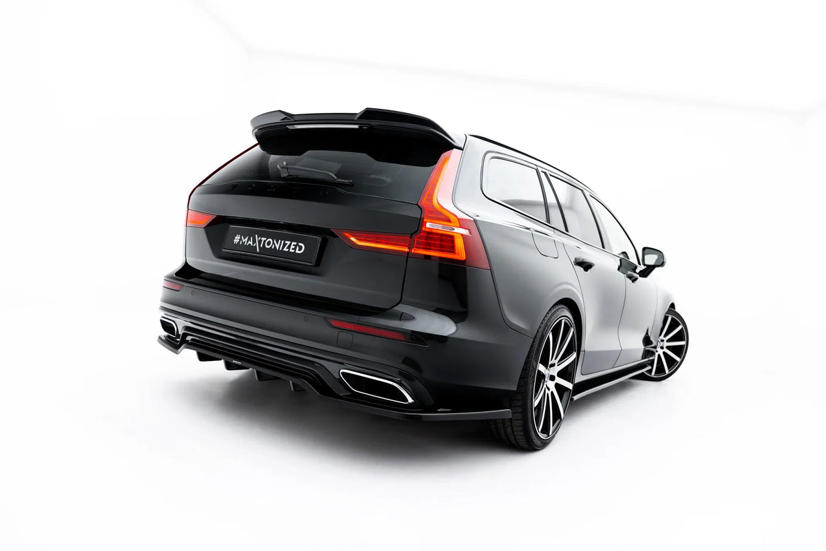 Bakre Splitter (With Vertical Bars) för Volvo S60/V60 R-Design Mk3