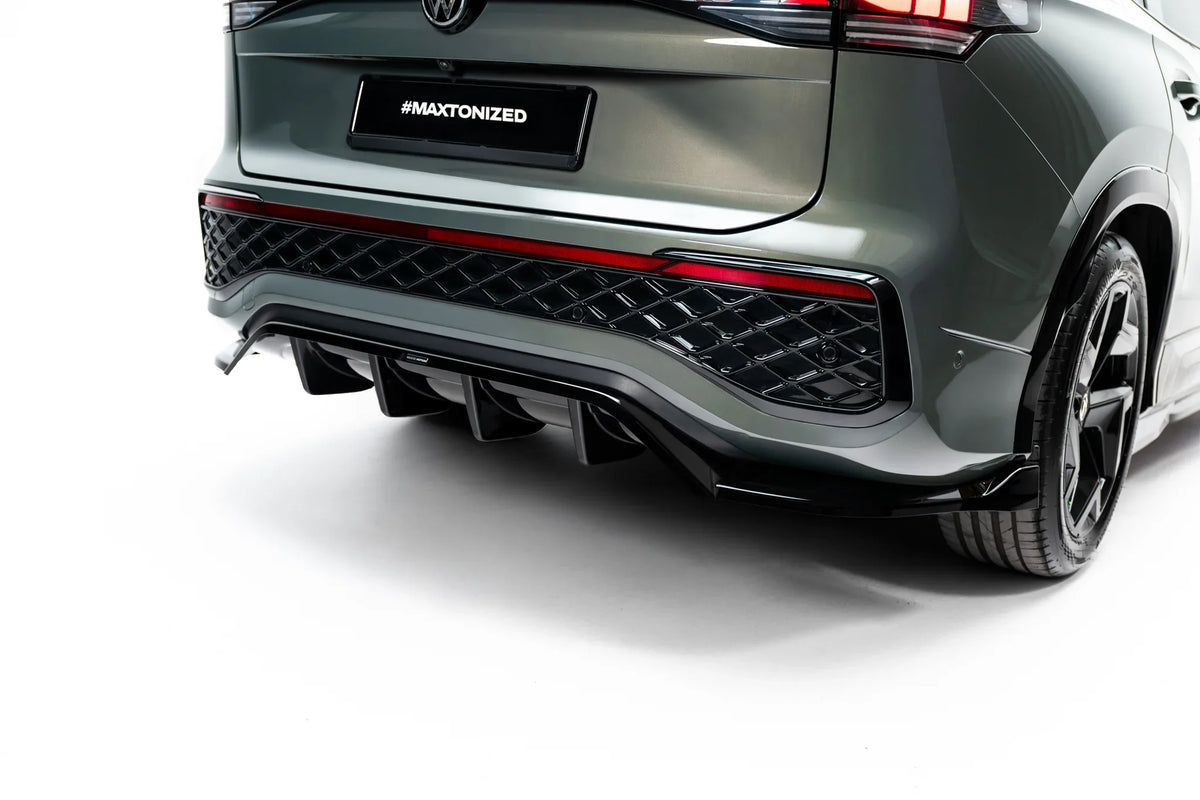Bakre Splitter (with vertical bars) för Volkswagen Tayron R-Line Mk1