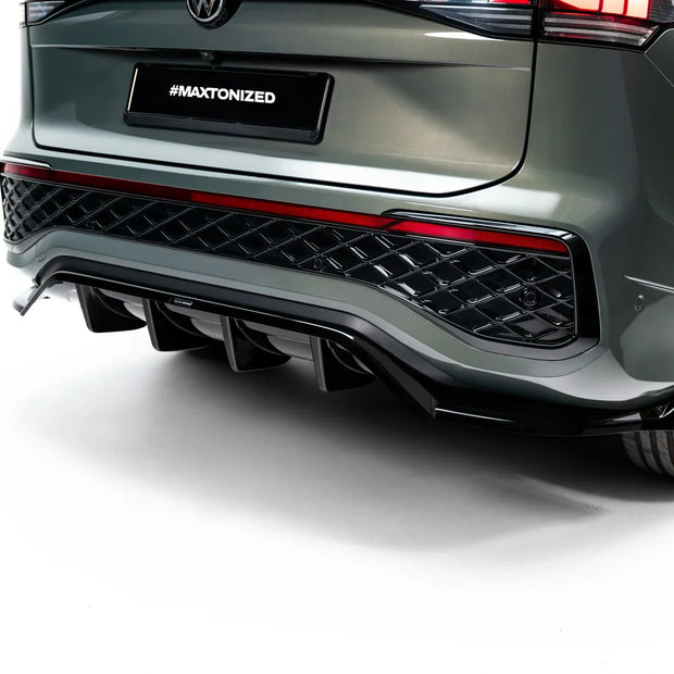 Bakre Splitter (with vertical bars) för Volkswagen Tayron R-Line Mk1