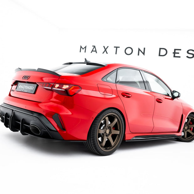 Street Pro Sidokjolar Diffusers för Audi RS3 Sedan 8Y Facelift