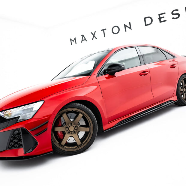 Street Pro Sidokjolar Diffusers för Audi RS3 Sedan 8Y Facelift