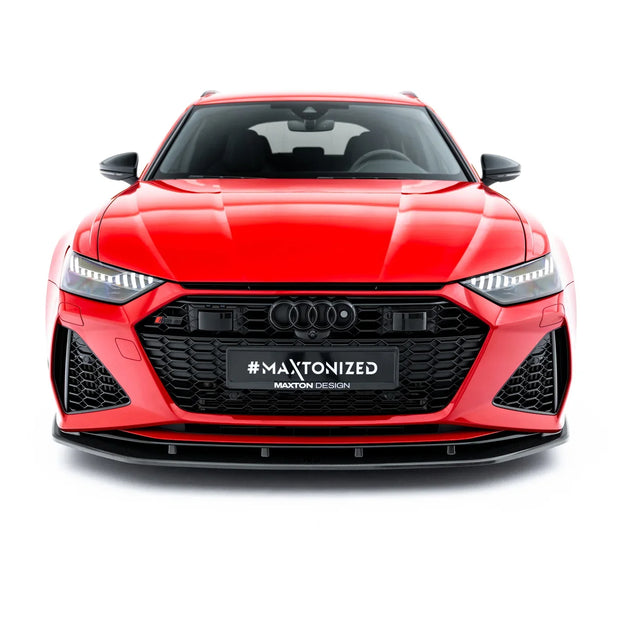 Set Of Prepreg Carbon Fiber Splitters för Audi RS6 C8 / C8 Facelift