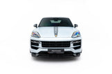 Splitter-kit för Porsche Cayenne GTS / Turbo Sport Pack / Turbo E-Hybrid GT Pack Coupe Mk3 Facelift