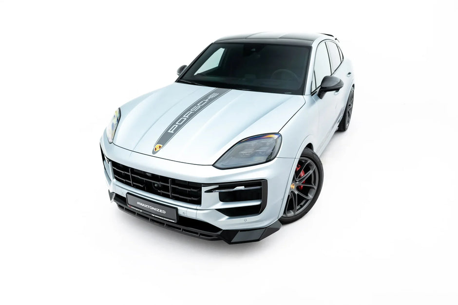 Splitter-kit för Porsche Cayenne GTS / Turbo Sport Pack / Turbo E-Hybrid GT Pack Coupe Mk3 Facelift