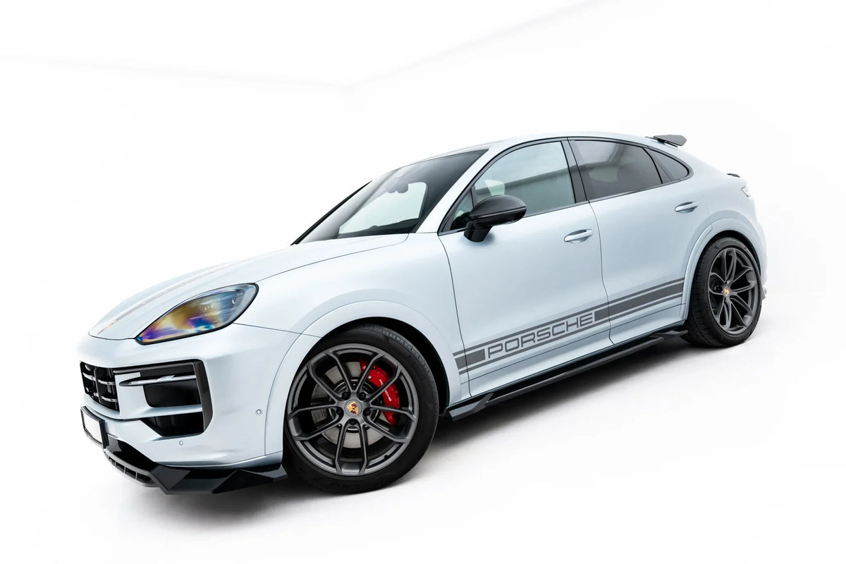 Splitter-kit för Porsche Cayenne GTS / Turbo Sport Pack / Turbo E-Hybrid GT Pack Coupe Mk3 Facelift