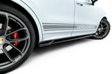 Sidokjolar Diffusers för Porsche Cayenne GTS / Turbo Sport Pack / Turbo E-Hybrid GT Pack Coupe Mk3 Facelift