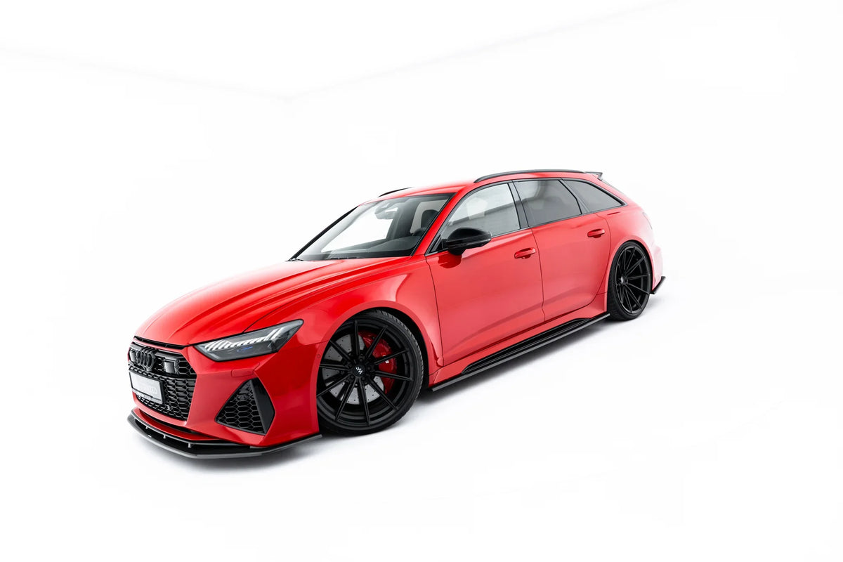 Set Of Prepreg Carbon Fiber Splitters för Audi RS6 C8 / C8 Facelift