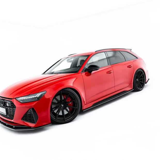 Set Of Prepreg Carbon Fiber Splitters för Audi RS6 C8 / C8 Facelift