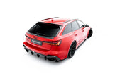 Set Of Prepreg Carbon Fiber Splitters för Audi RS6 C8 / C8 Facelift