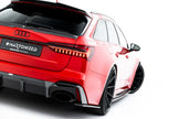 Set Of Prepreg Carbon Fiber Splitters för Audi RS6 C8 / C8 Facelift