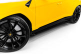 Prepreg Carbon Fiber Sidokjolar för Lamborghini Urus Mk 1