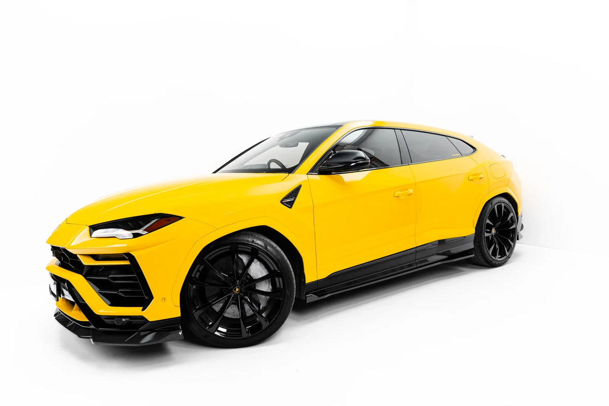 Prepreg Carbon Fiber Sidokjolar för Lamborghini Urus Mk 1