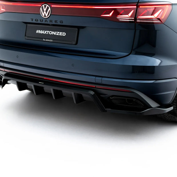 Bakre Splitter (with vertical bars) för Volkswagen Touareg Elegance Mk3 Facelift