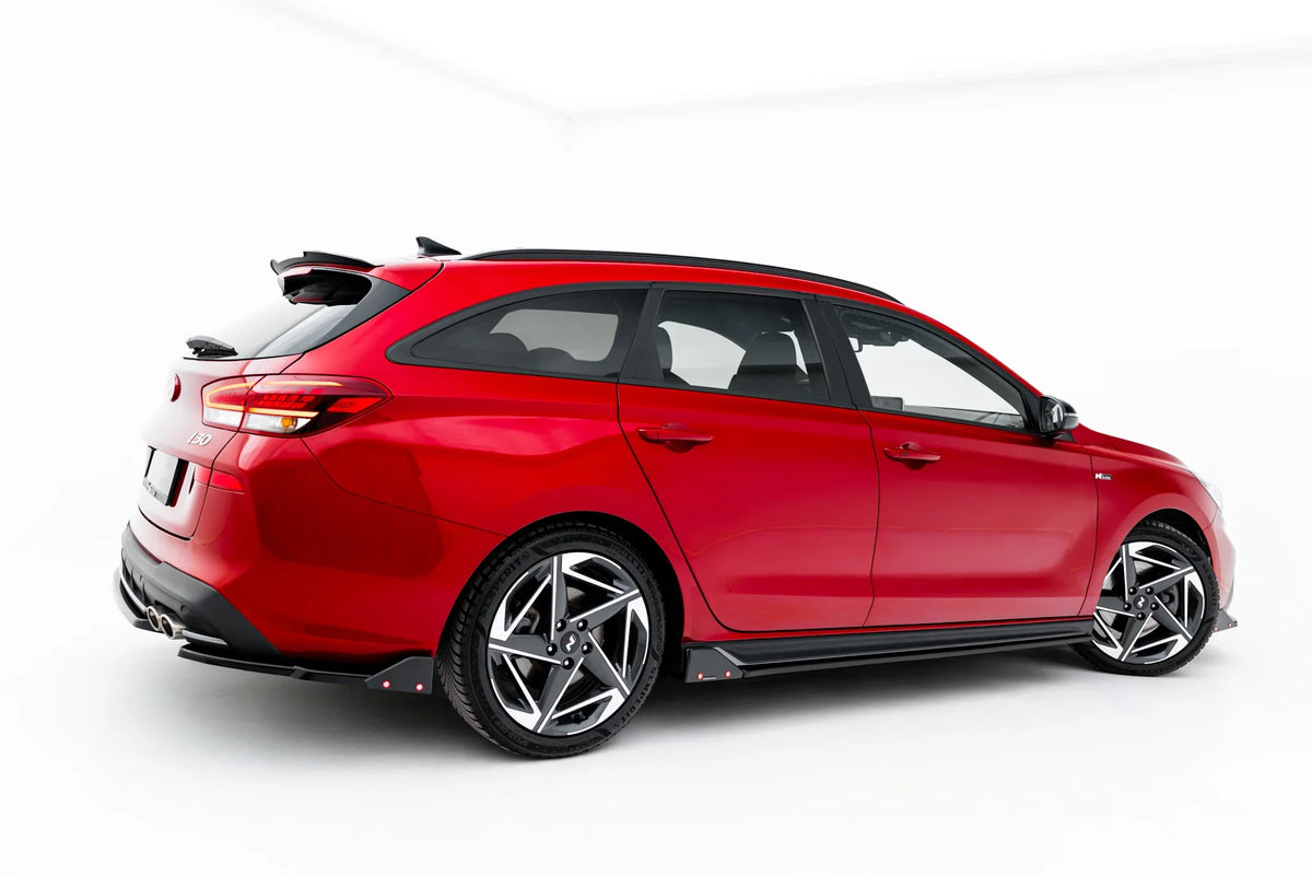 Sidokjolar Diffusers V.3 + Flaps för Hyundai I30 N / N-Line Wagon Mk3 Facelift