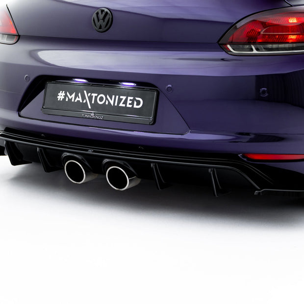 Rear Valance V.2 för Volkswagen Scirocco Mk3 (R32 Exhaust)