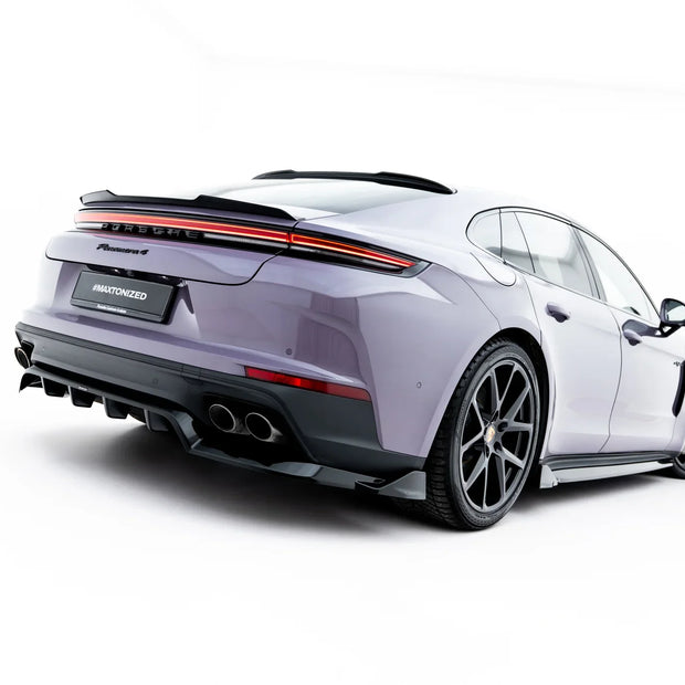 Bakre Splitter (with vertical bars) för Porsche Panamera 4 / 4S E-Hybrid / 4 E-Hybrid 972