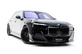 Set of Prepreg Carbon Fiber Splitters för BMW 7 / i7 M-Pack G70