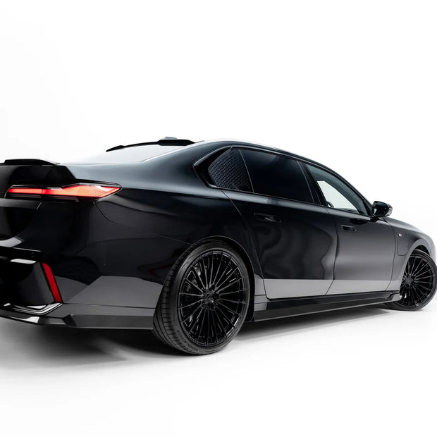 Prepreg Carbon Fiber Sidokjolar för BMW 7 M-Pack / M760e / i7 M-Pack G70