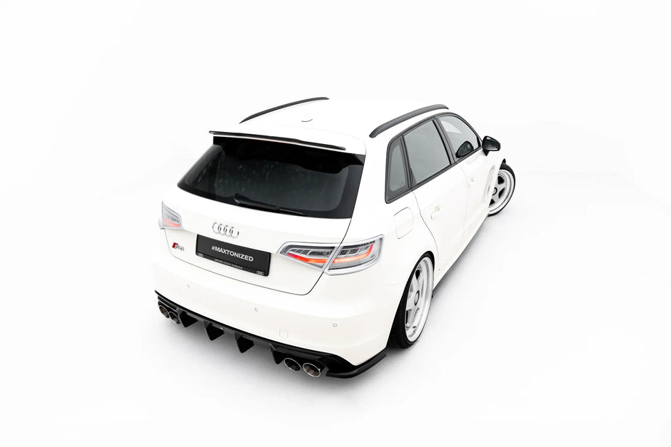 Spoilerläpp för Audi S3 / A3 S-Line Hatchback / Sportback 8V / 8V Facelift