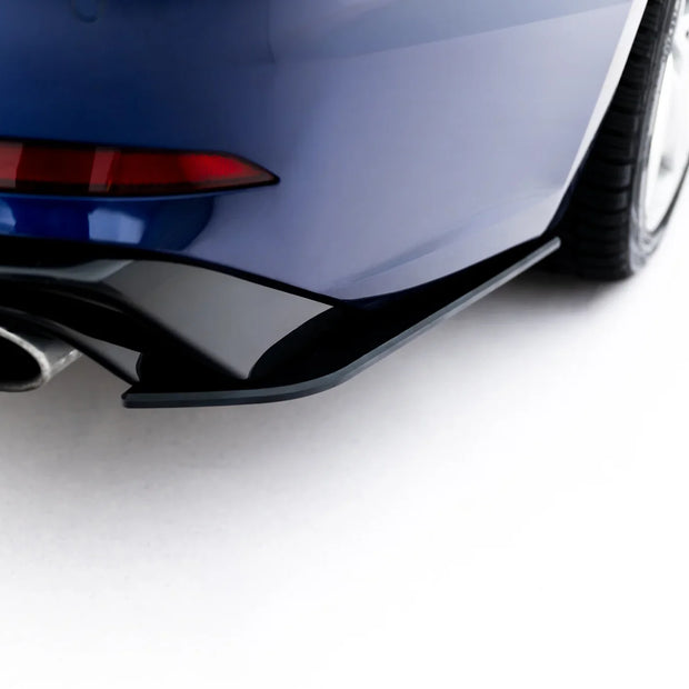 Street Pro Bakre Sidosplitters för Audi S5 Coupe F5