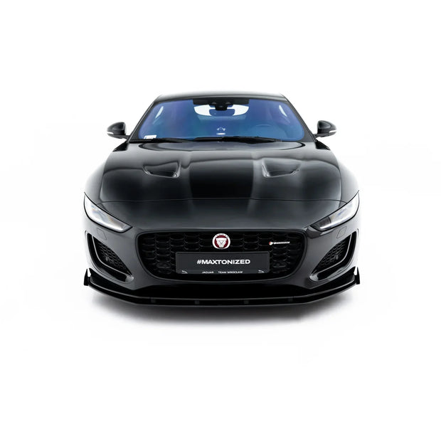 Street Pro Frontläpp + Flaps för Jaguar F-Type X152 Facelift 2