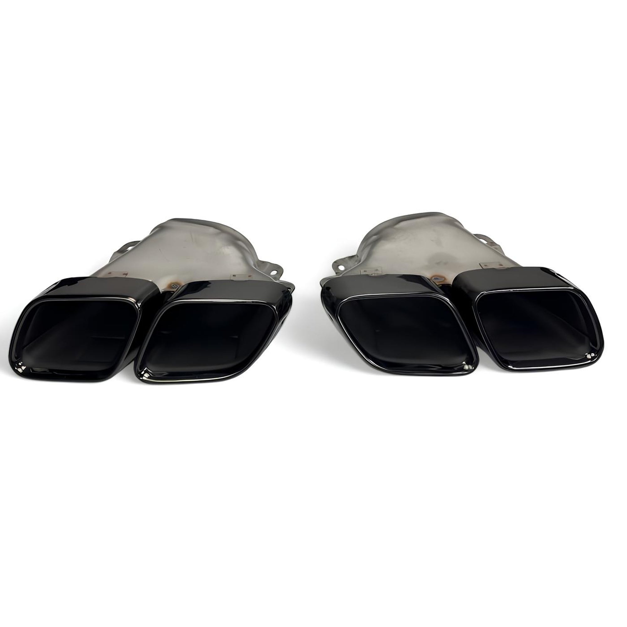 C63 AMG Style Bakdiffusor & Endrör (Svart) – Mercedes-Benz C-Klass (W205 Sedan / S205 Kombi 2014–2021) (Kopia)