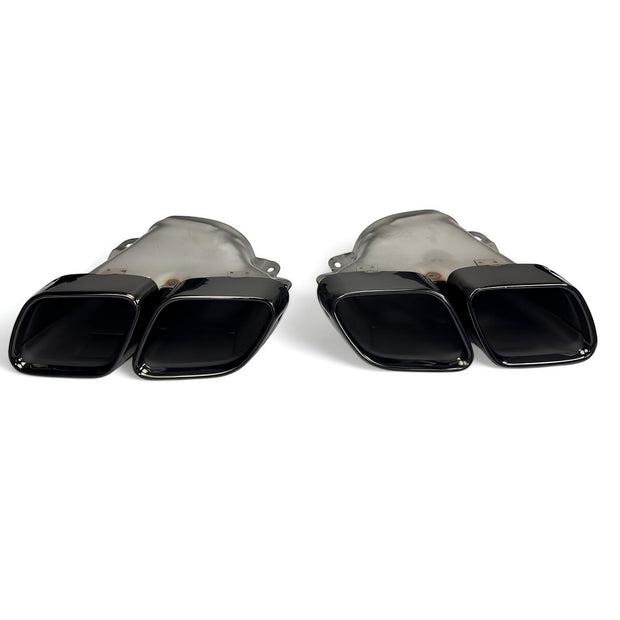 C63 AMG Style Bakdiffusor & Endrör (Svart) – Mercedes-Benz C-Klass (W205 Sedan / S205 Kombi 2014–2021) (Kopia)