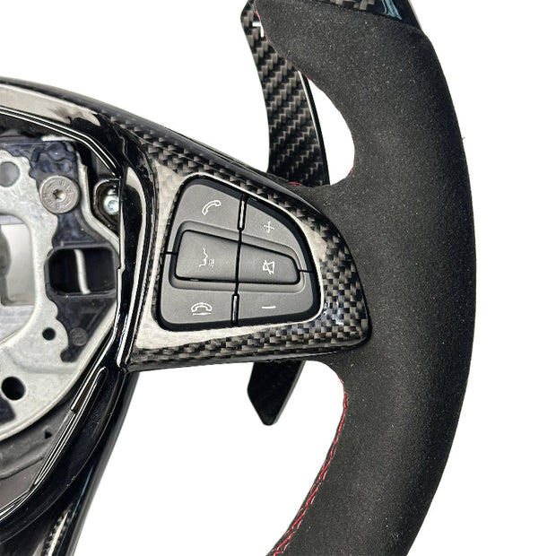 Custom Kolfiber- & Läderratt – Mercedes-Benz (A / C / E / S / CLA / CLS / GLA / GLC / G-Klass / AMG)
