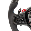 M-Sport Ratt i Läder & Kolfiber LCI med Röda M1/M2-Knappar – BMW G-Serie & F90/F97