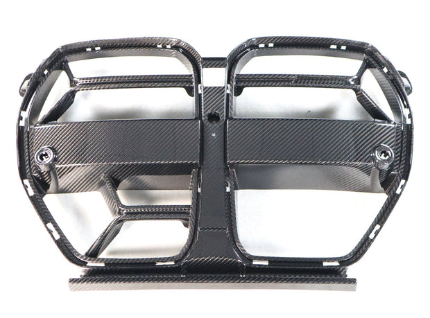 Frontgrill CSL-Style med ACC i Dry Carbon (Torrkolfiber) – BMW M3 (G80) & M4 (G82 / G83)