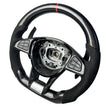 Custom Kolfiber- & Läderratt – Mercedes-Benz (A / C / E / S / CLA / CLS / GLA / GLC / G-Klass / AMG)