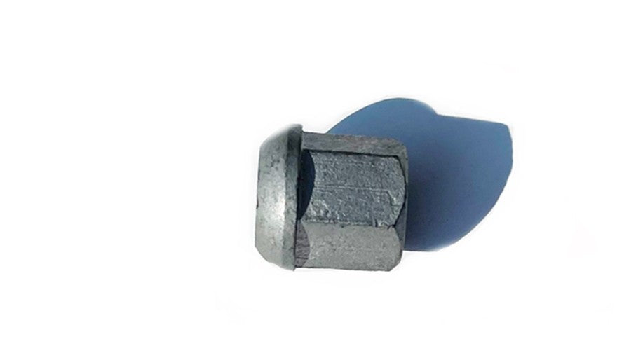 HR-145001 Mutter M14x1,5 Konisk, Höjd 17,5mm Öppen version Silver, Längd 17,5mm