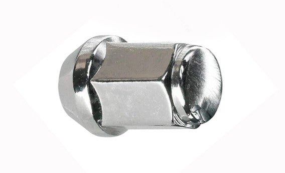 HR-145022 Mutter M14x1,5 Sfärisk, M14 säte Höjd 32mm Täckt version Silver, Längd 32mm