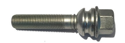 HR-1453607 H&R hjulbult M14x1,5 sfärisk 14mm säte rörlig stål kona Porsche VW T5 VW Touareg Silver, Längd 36mm