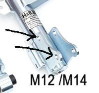H&R COILOVER AUDI S2 89Q M12 Inkl Audi 80 Coupe – bild 3