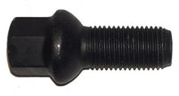 HR-B1452802 H&R hjulbult M14x1,5 sfärisk 14mm säte Mercedes fälgar Svart, Längd 28mm