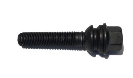 HR-B1453807A H&R hjulbult M14x1,5 sfärisk 14mm säte rörlig kona Audi Q3 Q5 Svart, Längd 38mm – bild 2