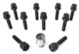 HR-B1454501SET H&R Bultsats inkl låsbutar M14x1.5 Konisk Svart, Längd 45mm – bild 2